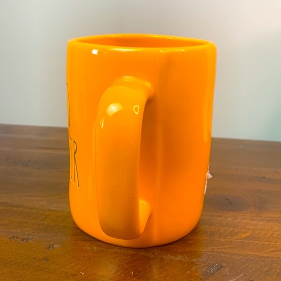 Rae Dunn “Hello Summer” Golden Orange Mug - Picture 3 of 8